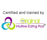 Certified and Trained by The Original Intuitive Eating Pro